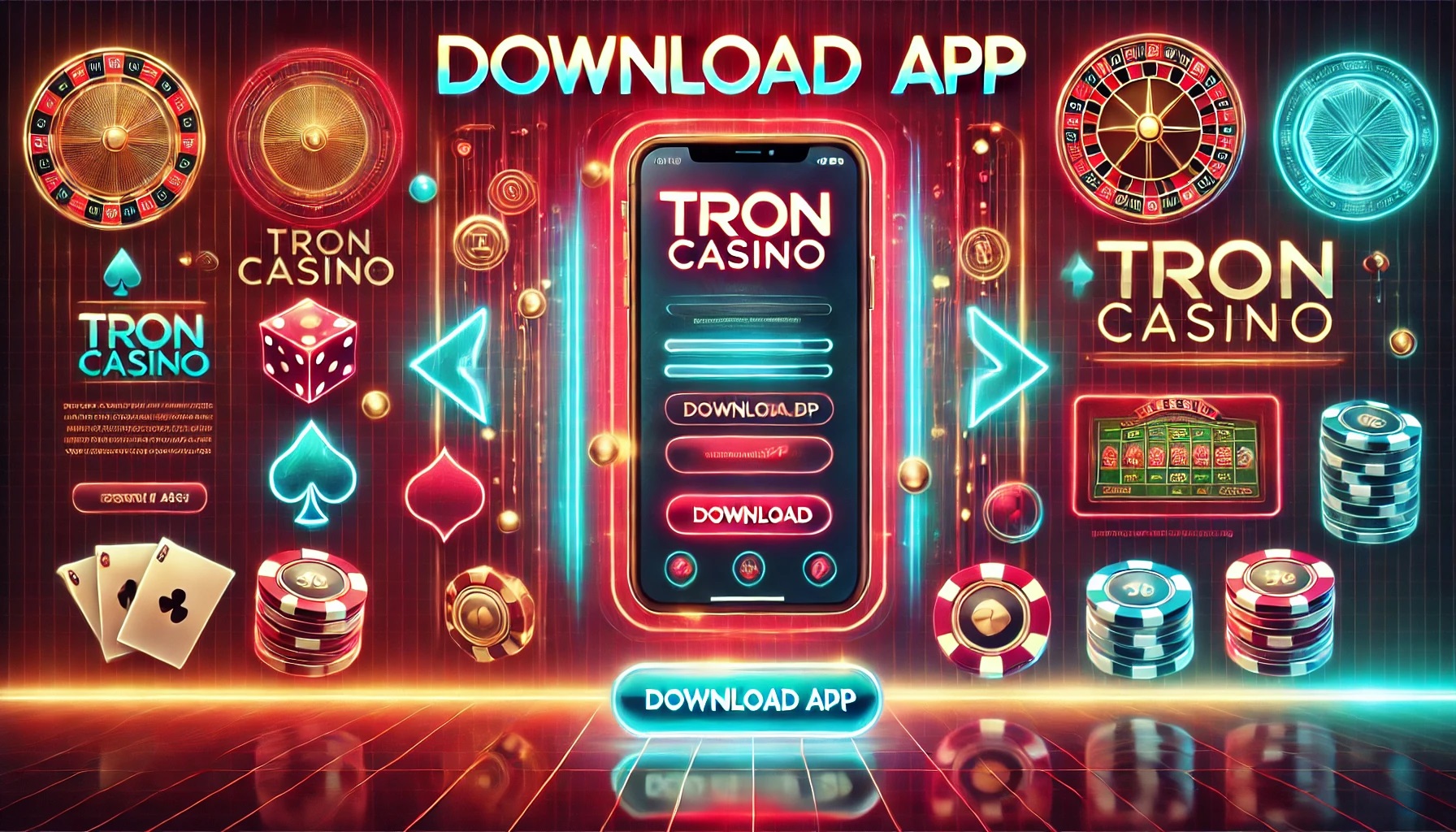 Aplicación TRON Casino.